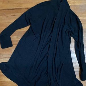 LOFT dark gray sweater